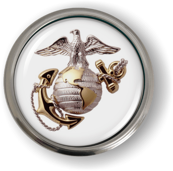 U.S. Marine Corps 3D Domed Emblem